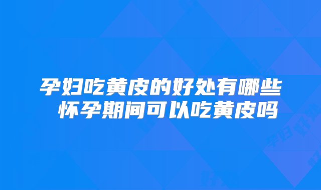 孕妇吃黄皮的好处有哪些 怀孕期间可以吃黄皮吗